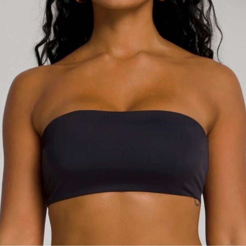 Good American Bikini Good Band Swim
Bandeau Top Black NWT Size 4(XL)